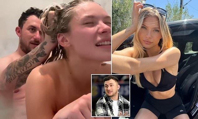 Johnny Manziel Girlfriend Josie Canseco Shower Video Bathtub Leaked