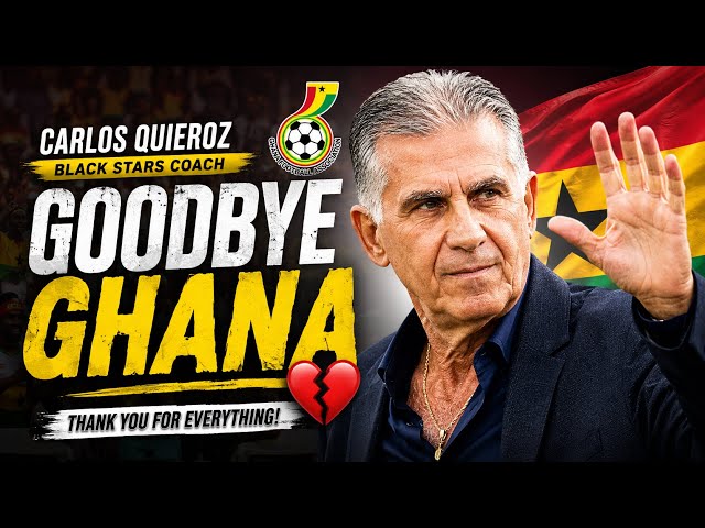 Carlos Queiroz Resigns as Black Stars Coach After World Cup Round of 32 Exit