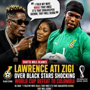 I Told My Wife – Shatta Wale Mocks Black Stars After Colombia Defeat