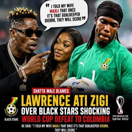 I Told My Wife – Shatta Wale Mocks Black Stars After Colombia Defeat
